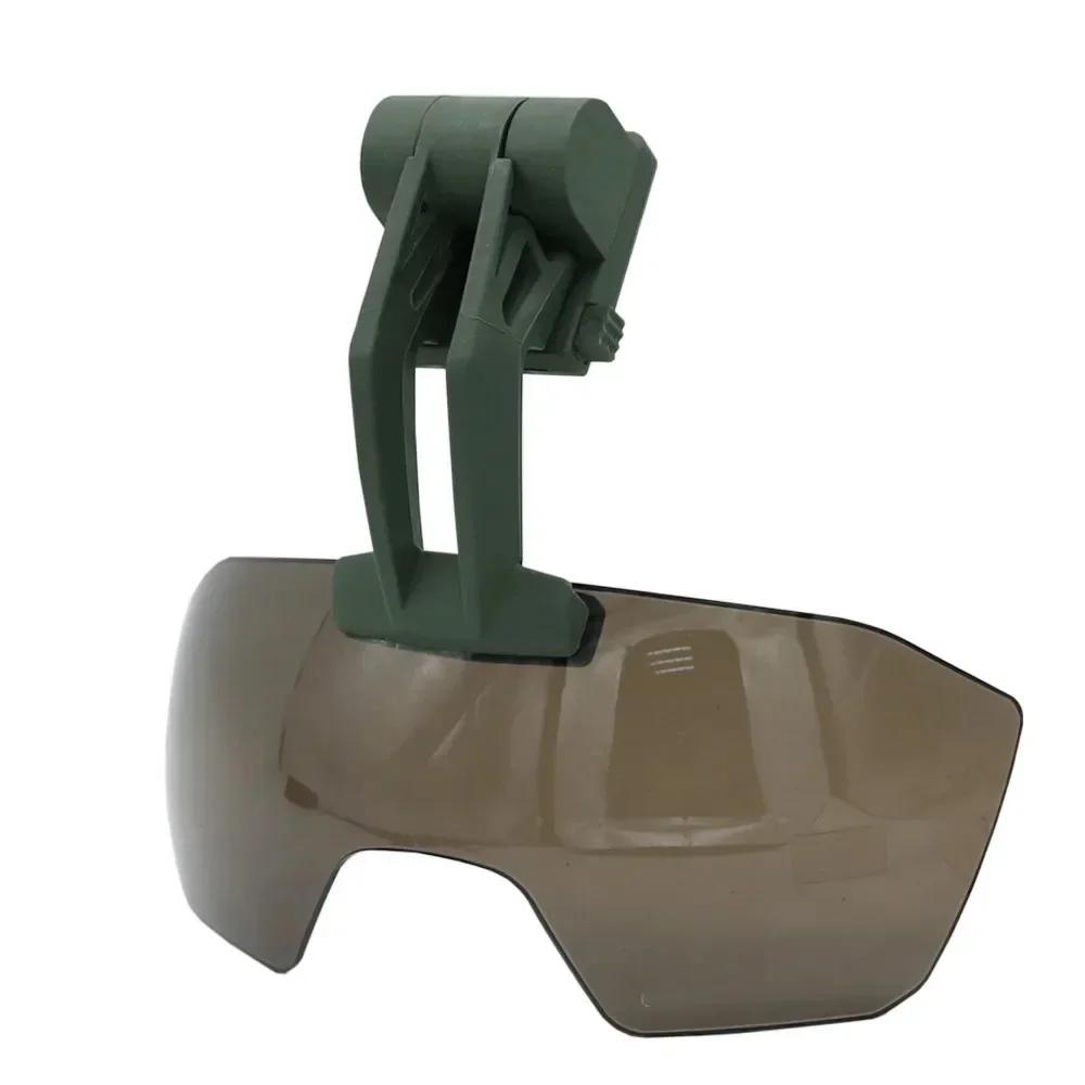 Tactical FAST Helmet Half Mask Flip Goggle Hunting Airsoft Paintball Protective Masks Helmet Gear Accessories