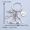 Dad Car Screwdriver Wrench Gadget Key Chain Father's Day Gift Jewelry Keychain