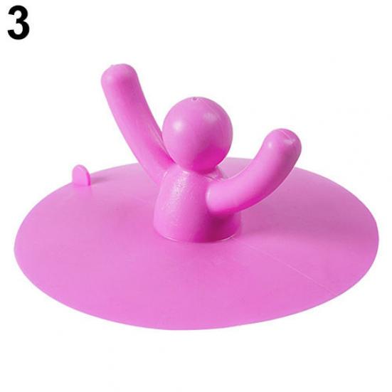 

Симпатичная форма кухонной раковины, сливной пробки для воды в полу, пробка для раковины, сетчатый фильтр розовый