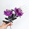1PC Halloween Decorations Gothic Table Centerpiece Outdoor Decoration Roses with Hand Bones Halloween Multiple Options Available