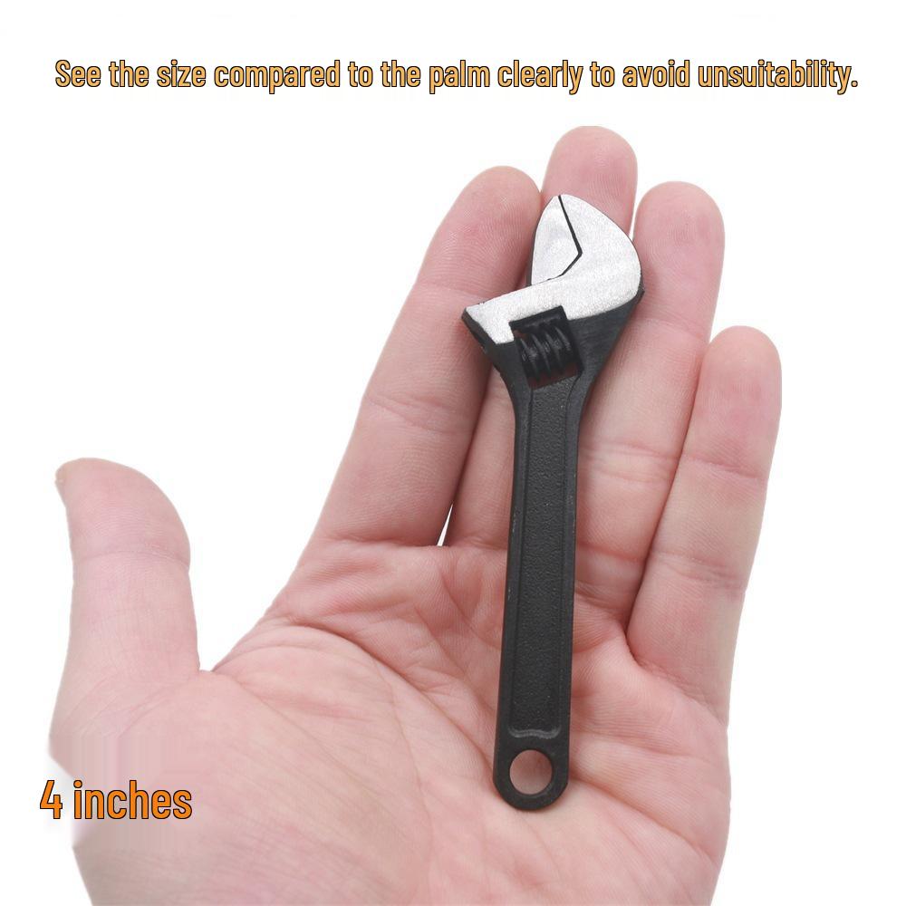 Cross-Border Mini Adjustable Wrench - 2.5 to 12 Inch Multifunction Tool