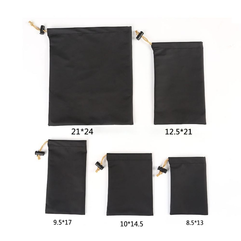 PU Leather Phone Storage bag Large Capacity Headphone Case Pouch Power Bank Case  Card Holder Bag