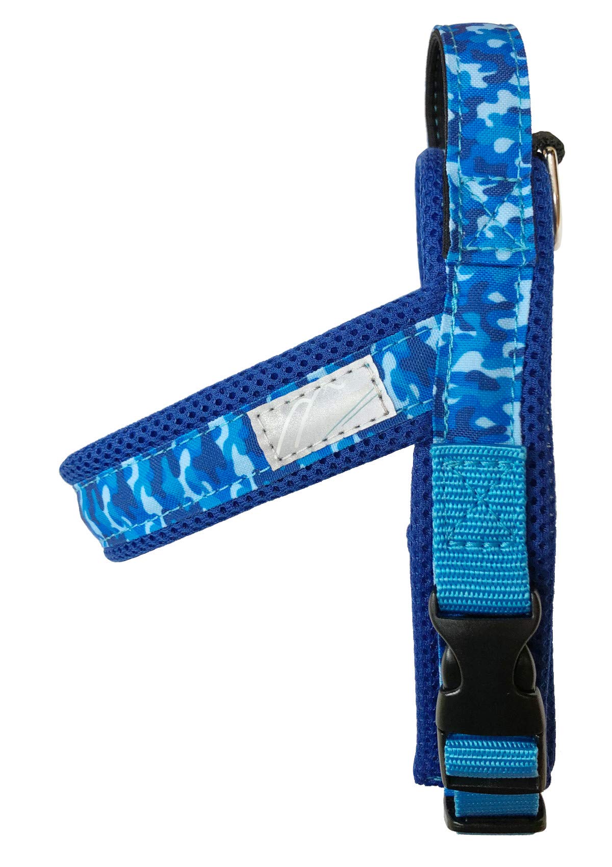 Шлейка Hakusan Comfort Just Fit, Камуфляжная сетка, Синий камуфляж, 5 размеров