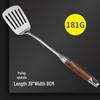 Abay Stainless Steel & Rosewood Spatula Set