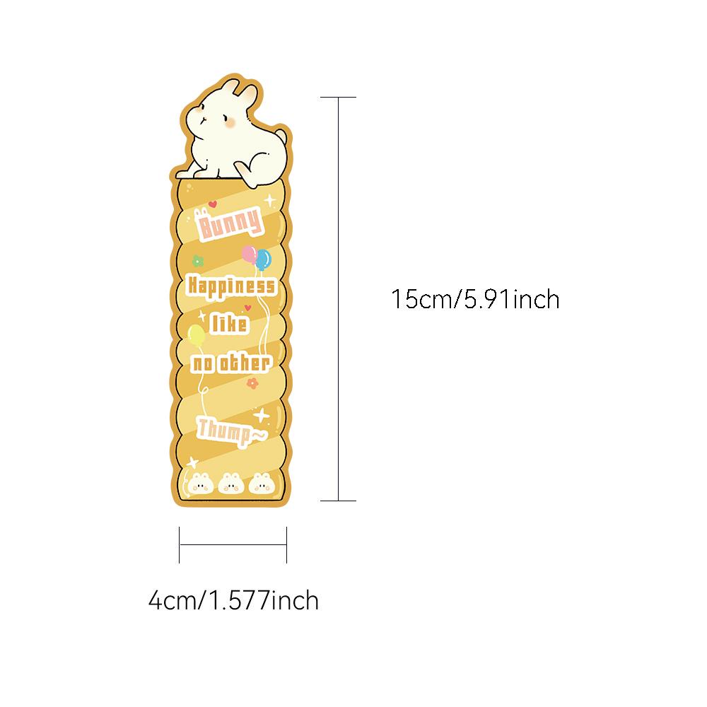 30PCS Animal Collection Theme Bookmark Waterproof Scrapbooking Reading Birthday Book PVC Card Phone School Refrigerator Bookmark