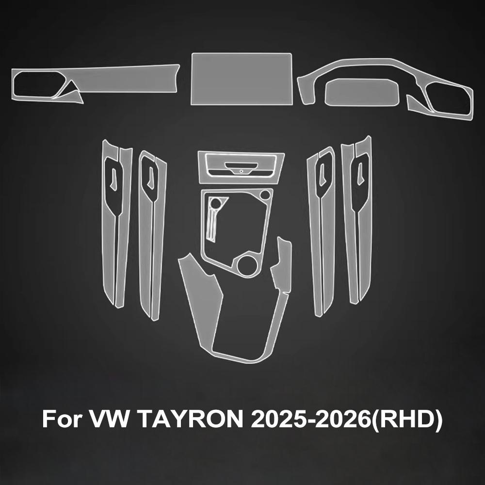 

TPU Protection film for Volkswagen VW Tayron 2026 2026 Pre-cut PPF LCD Navigation Gear Panel Center Console Auto Accessories