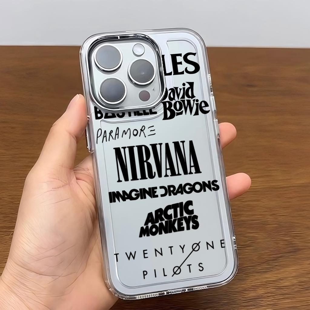 Fashion Black A-Arctic Monkeys Phone Case For iPhone 17 16e 16 15 14 13 12 11 mini Pro Max X XR XSMAX 8 7 Air Plus Soft Cover