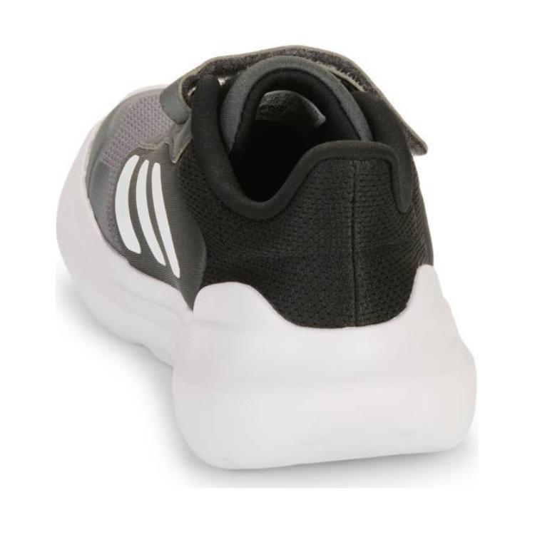adidas Tensaur Run 3.0 Slip Resistant Abrasion Resistant Low Top Kids' Running Shoes Black White Kids' IE5986