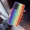 Rainbow Gradient Love Phone Case For Samsung Galaxy A17 A57 A37 A16 A26 A36 A56 A15 A25 A35 A55 A14 A13 A54 A53 A34 A24 A33 A23