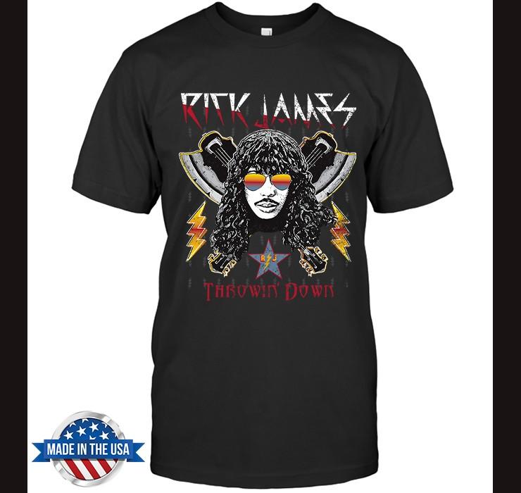 Rick James Throwin  Down The Temptations Teena Marie Street Songs T-Shirt Unisex T-Shirt S