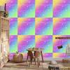 Lavender, mint and blue glitter wallpaper for living room and bedroom 50x1000