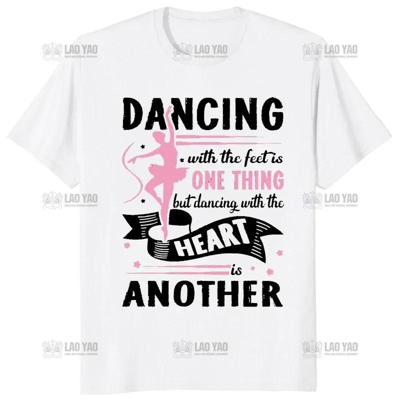 Vánoční stromky Baletní tanečnice Dívčí černé tričko Kawaii Gymnastika Dance Lover Tričko Tričko Dámské tričko na míru