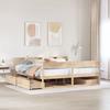 VidaXL Bed Frames Without Mattress 180x200 Cm Solid Pine Wood 3307113