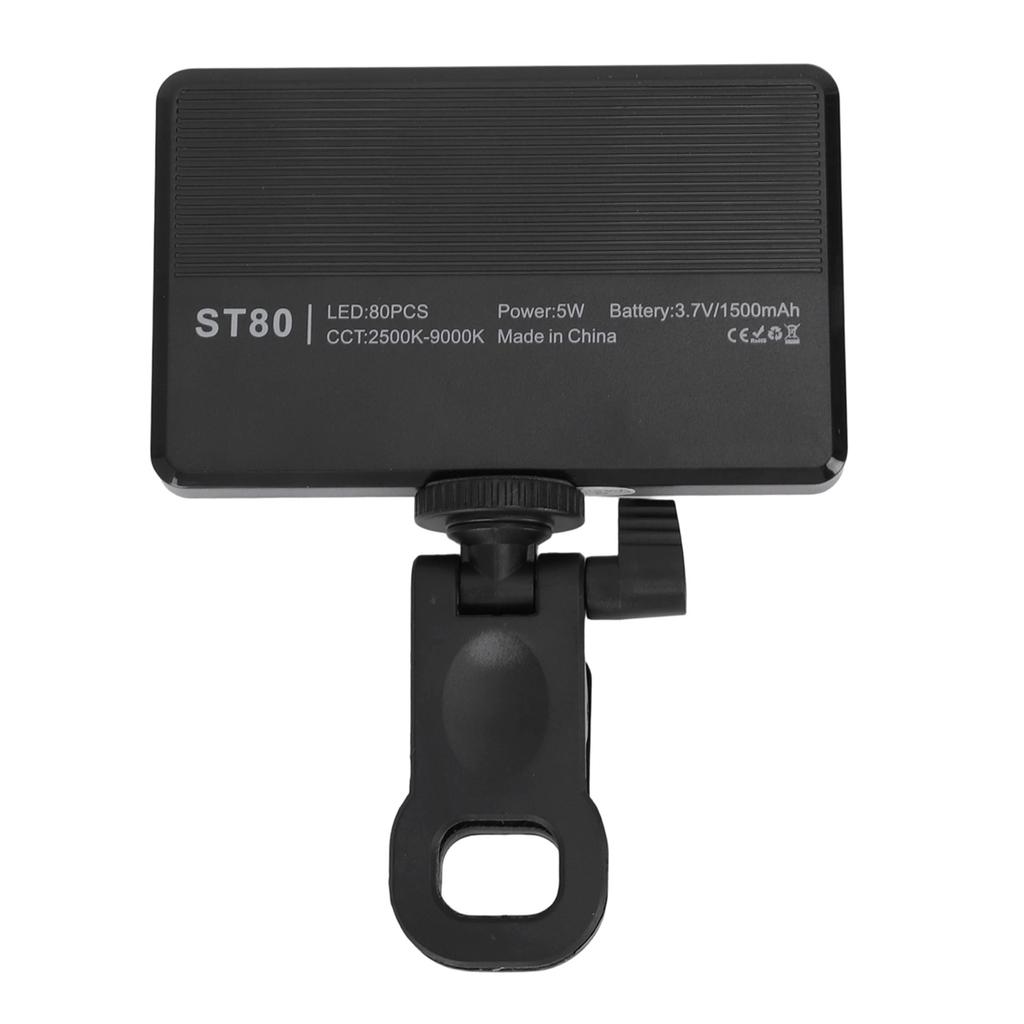 LED Selfie Light Cold and Warm Color Multifunctional Portable Clip Fill Video Conference Light for Live Streaming