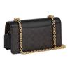Coach Eliza 23 Chain Strap Logo Coated Canvas And Smooth Leather Crossbody Bag Medium Women crossbody bag Walnut Black CW010-IMXAQ