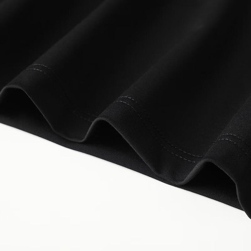 Dibenze Men's Plus Size Summer Silk Blend Short-Sleeve T-Shirt