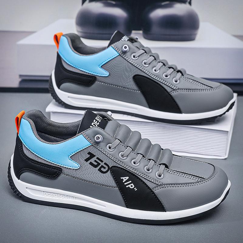 Outdoor Men's Running Sport Shoes Mesh Men Walking Shoes Lightweight Casual Sneakers Comfortable Breathable Flat Jogging Shoes