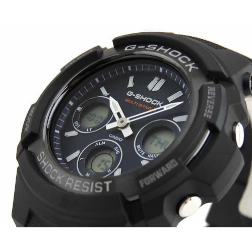 Casio G-Shock Men's Quartz Watch AWG-M100SB-2A Navy
