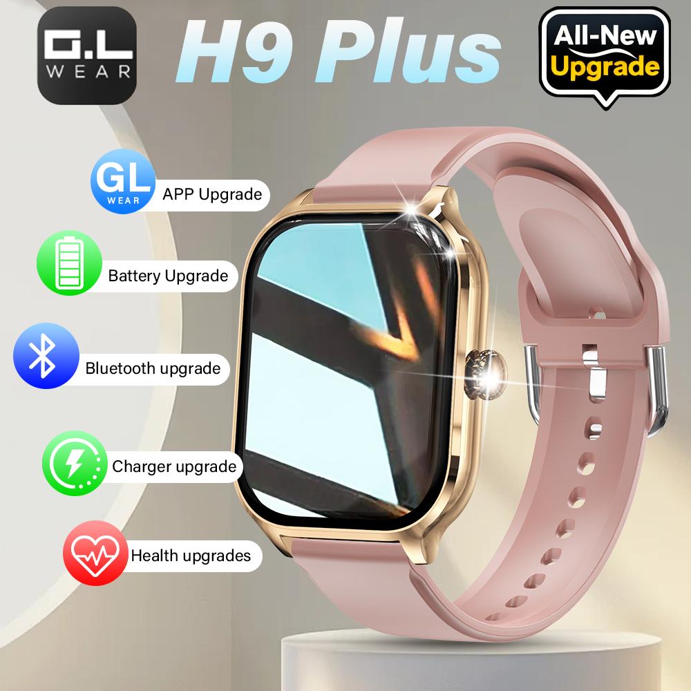 Neue H9 Pro Max Smartwatch Zifferblatt zum Annehmen von Anrufen Kalorienverfolgung Herzfrequenz Oximetrie Überwachung Bluetooth Smartwatch