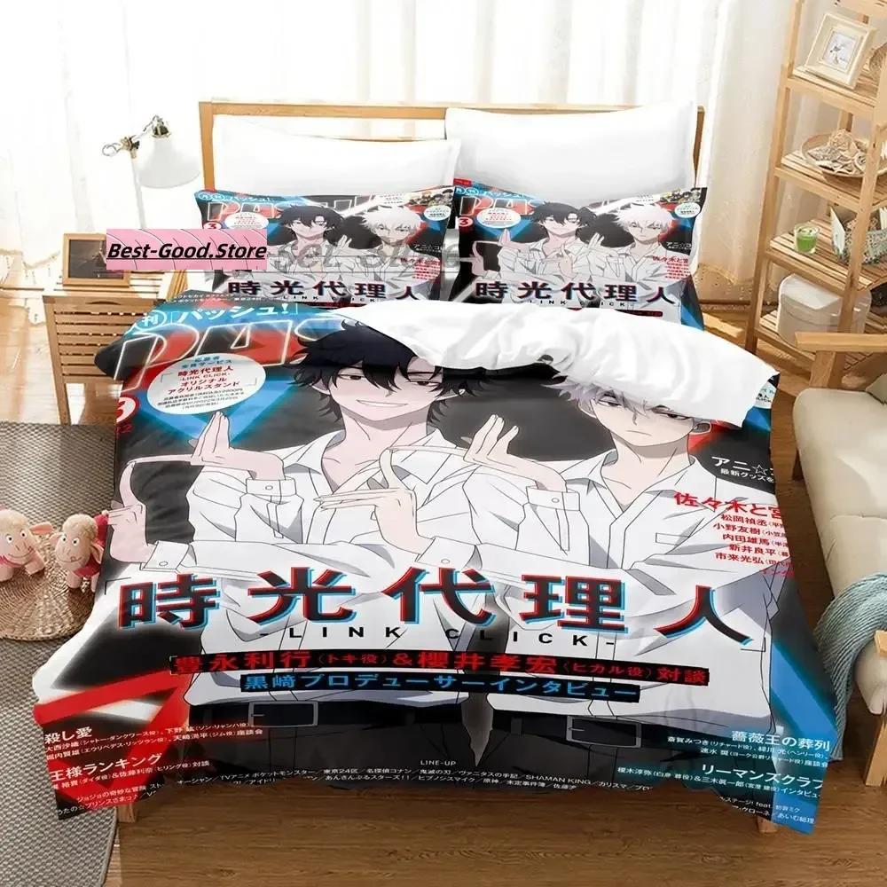 Comforter Link Click Bedding Set Single Twin Full Queen King Size Bed Set Aldult Kid Bedroom Duvet Sets 3D Print Anime