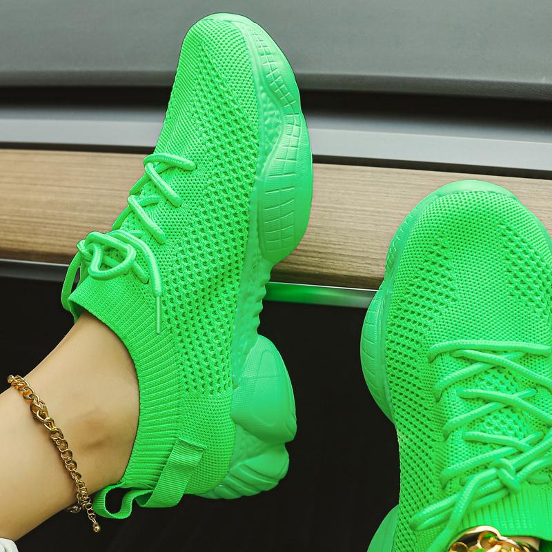 Donna Moda Casual Donna Sneakers Morbide Uomo Vulcanizzate Sneakers Scarpe Mesh Sneakers Scarpe Sneakers Tenis Scarpe con Zeppa Portatili