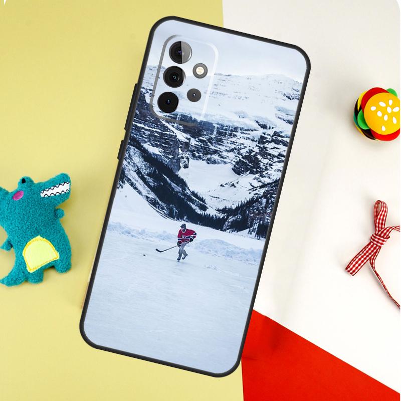 Ice Hockey Sport For Samsung Galaxy A22 A32 A52 A54 A34 A14 A55 A35 A15 A53 A33 A13 A05 A06 A16 Phone Case