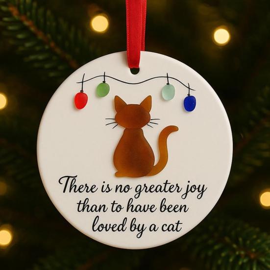 Sea Glass Art Animal Ornament Handmade Hanging Sea Glass Dog/Cat/Horse Ornament for Christmas Tree Coastal Home Decor Pet Memorial Gift for Pet Lovers