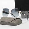 Luxury Square Sunglasses Women Men Brand Designer Vintage Sun Glasses Female Male Fashion Rimless Shades Mirror