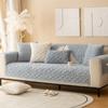 Black White Cotton Sofa Cover Soild Color Slipcover Sofa Sectional Towel Non-slip Corner Sofa Covers for Living Room Couch Cover