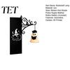 Dark Fairy Tale Room Ornament Hanging Ghost Book Light, Spooky Iron Bookshelf Decor with Warm Halloween Party Table Glow, Gothic Reading Corner