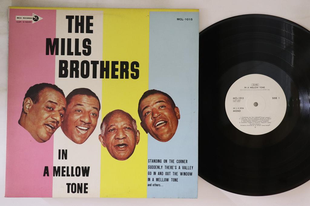 LP Record MILLS BROTHERS - In A Mellow Tone MCL1015PROMO MCA Japan Jazz Used