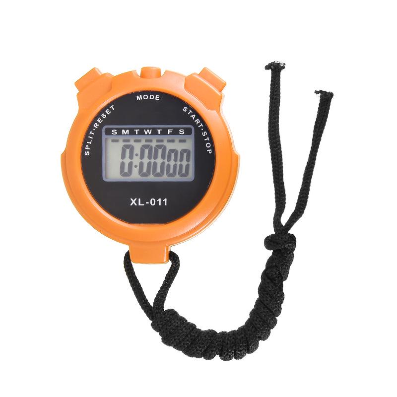 XLJ011 Waterproof Two-Lap Stopwatch with Timer for Referee Training and Fitness