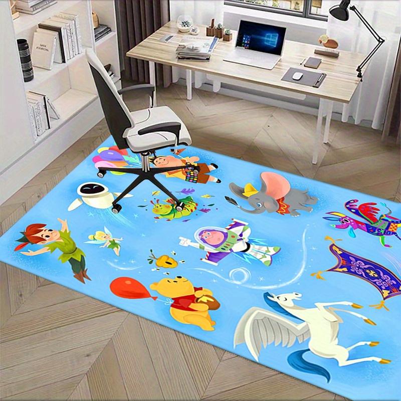Office Rug Fantasy Characters Theme 3D Printed Anti-Slip Rug-Machine Washable for Living Room