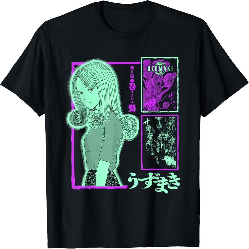 

Girl with Spiral Hair T-Shirt XXXXXL чёрный
