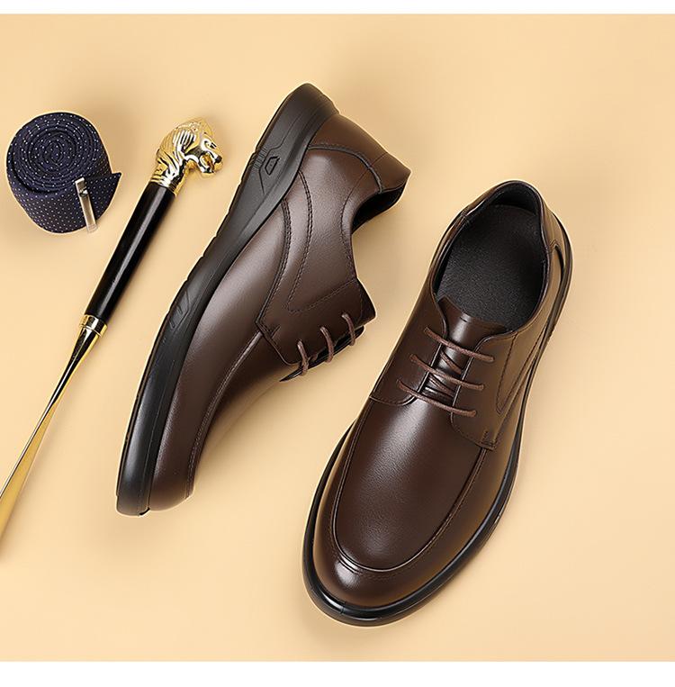 Mode Business Weiche Lederschuhe für Herren Atmungsaktiv Britischer Stil Freizeitschuhe Herren Einfarbig Mode Neue Designer Loafer Herren