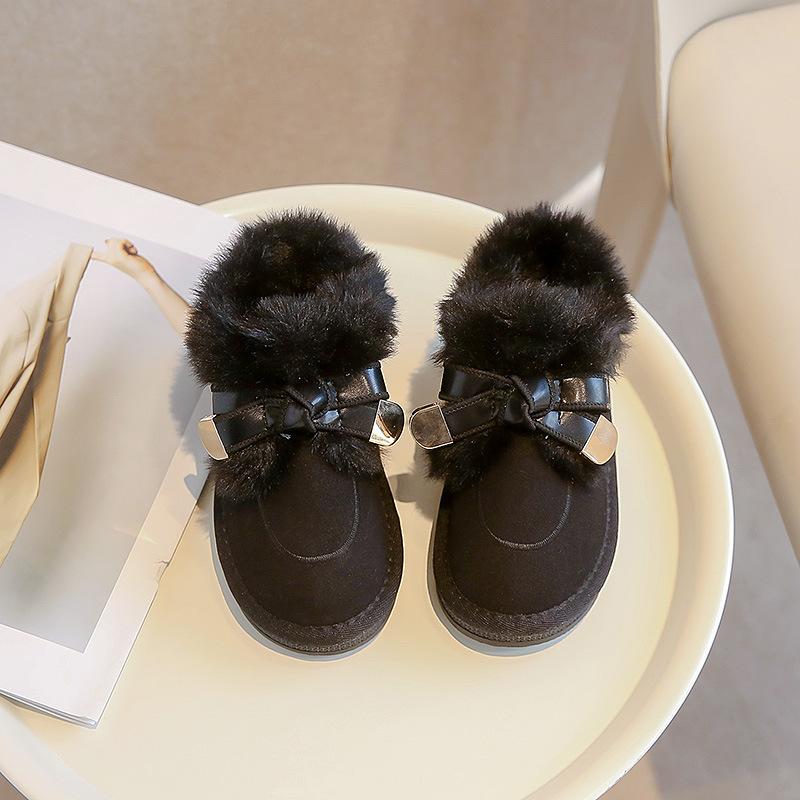 Winter new soft soled cotton thickened children's cotton shoes