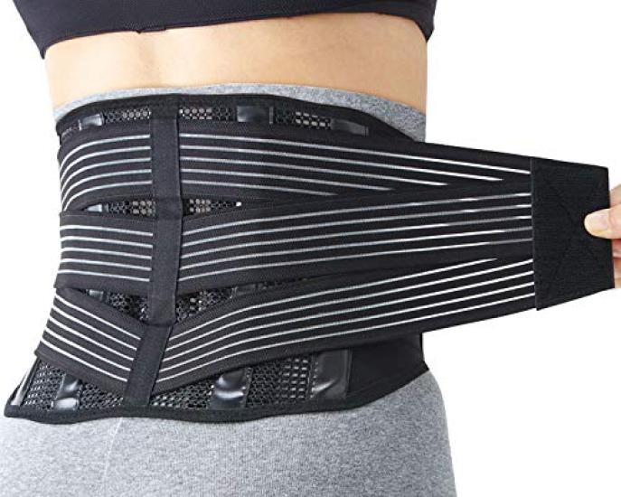 Sorbo Easy Ochraniacz Lędźwiowy Czarny S (Potrójne Wsparcie)