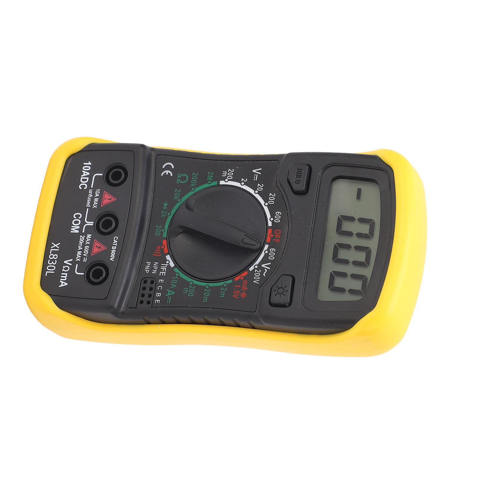 

Digital Multimeter Auto Ranging High Accuracy AC DC Voltmeter Ohm Volt Amp Meter Tester
