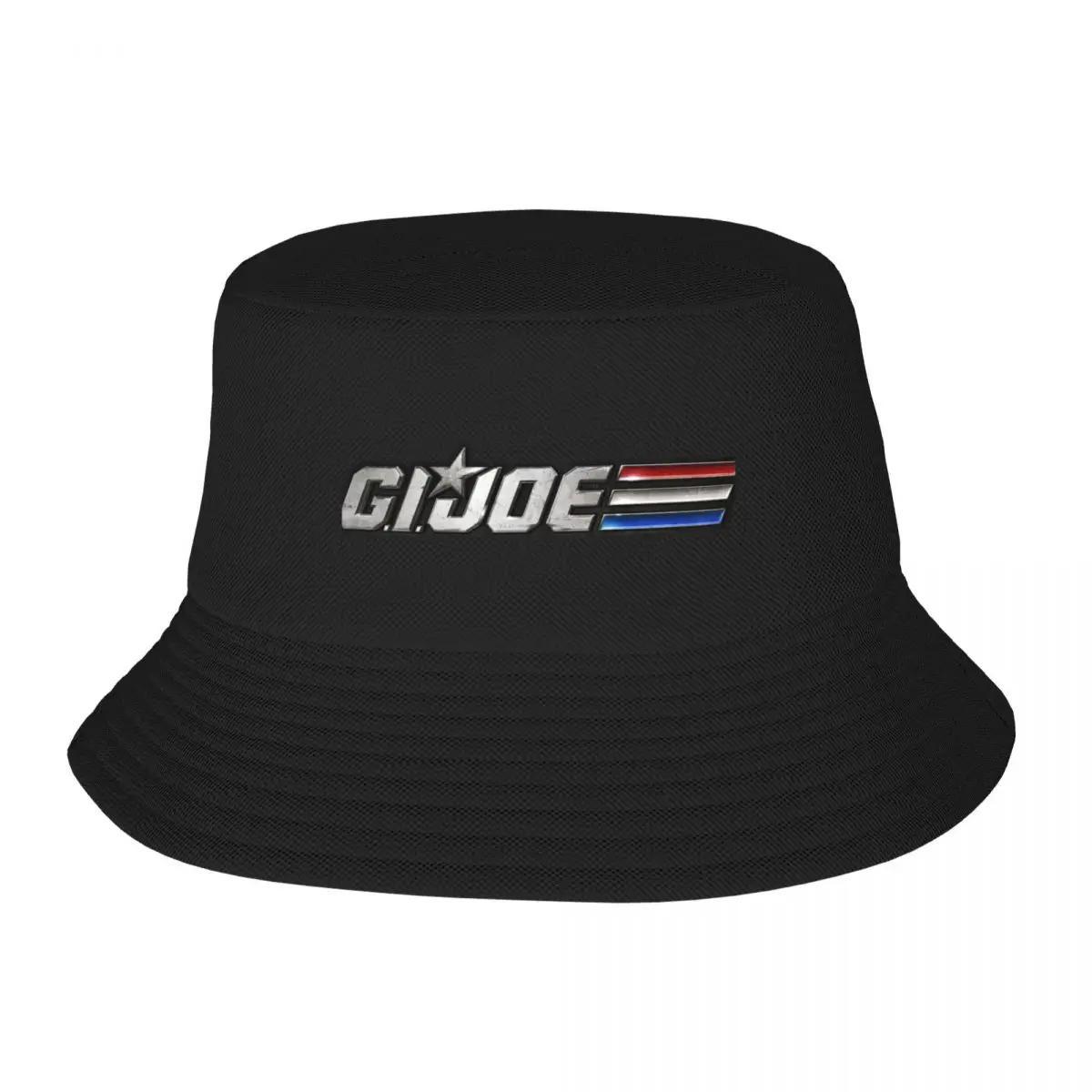 New Gi Joe Design Bucket Hat Black Sunscreen For Girls Mens