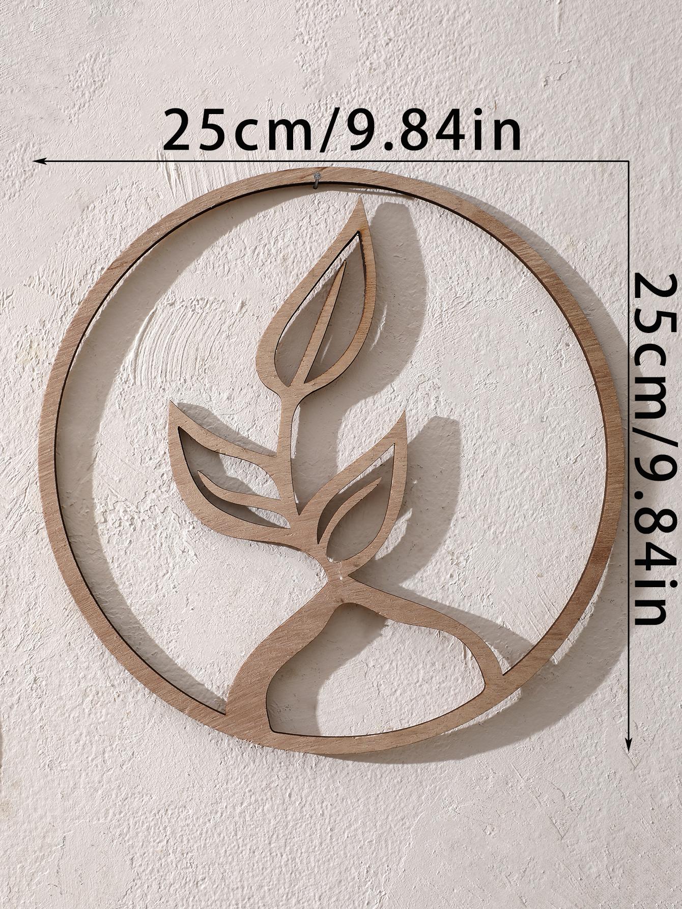 Натуральный Деревянный Настенный Подвес Настенный Декор - Дизайн Элементов (Огонь, Вода, Земля, Воздух) Деревянный подвесной настенный декор Бохо настенный акцент