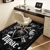 1pc Rap,Legend,Hip Hop Office Carpet Soft Polyester Non slip Machine Washable Indoor Carpet Living R