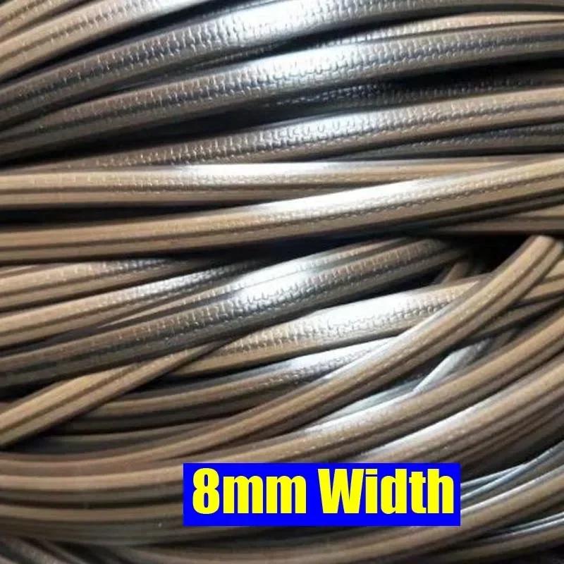 500g 31 Types Thicker Round/Flat PE Synthetic Rattan Material For Weaving Basket Chair Sofa Table Repair DIY Craft Plastic Rope