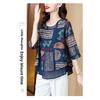 New Fashion Casual Short-sleeve Chiffon Blouse for Women, Summer Loose-fitting Pullover Plus-size Top