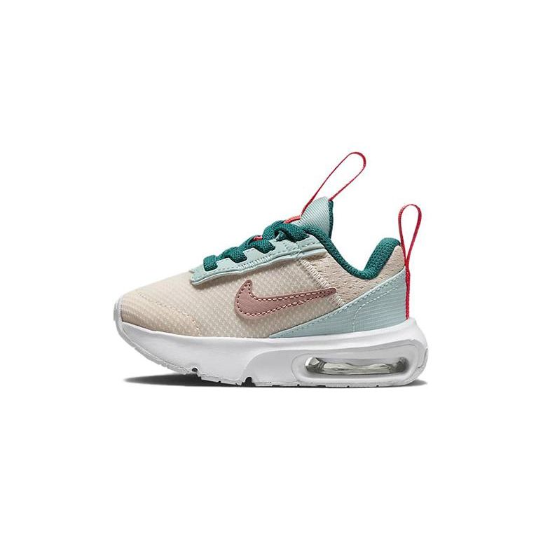 Nike Air Max INTRLK Lite Comfortable Lightweight Durable Shock Absorbing Breathable Low Top Walking Shoes Baby Shoes Green Beige DH9410-800
