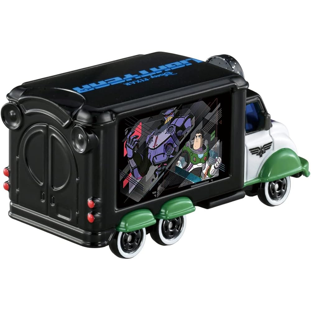 Takara Tomy Tomica Disney Motors Buzz Lightyear Jolly Float Mini Car Toy for Ages 3 and Up Boxed ST Mark Certified