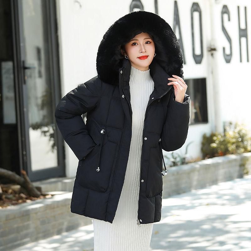 

Средняя и Длинная Утолщенная Хлопковая Одежда Зима Новая Модная Мода Милая Повседневная Хлопковая Куртка XXXXL