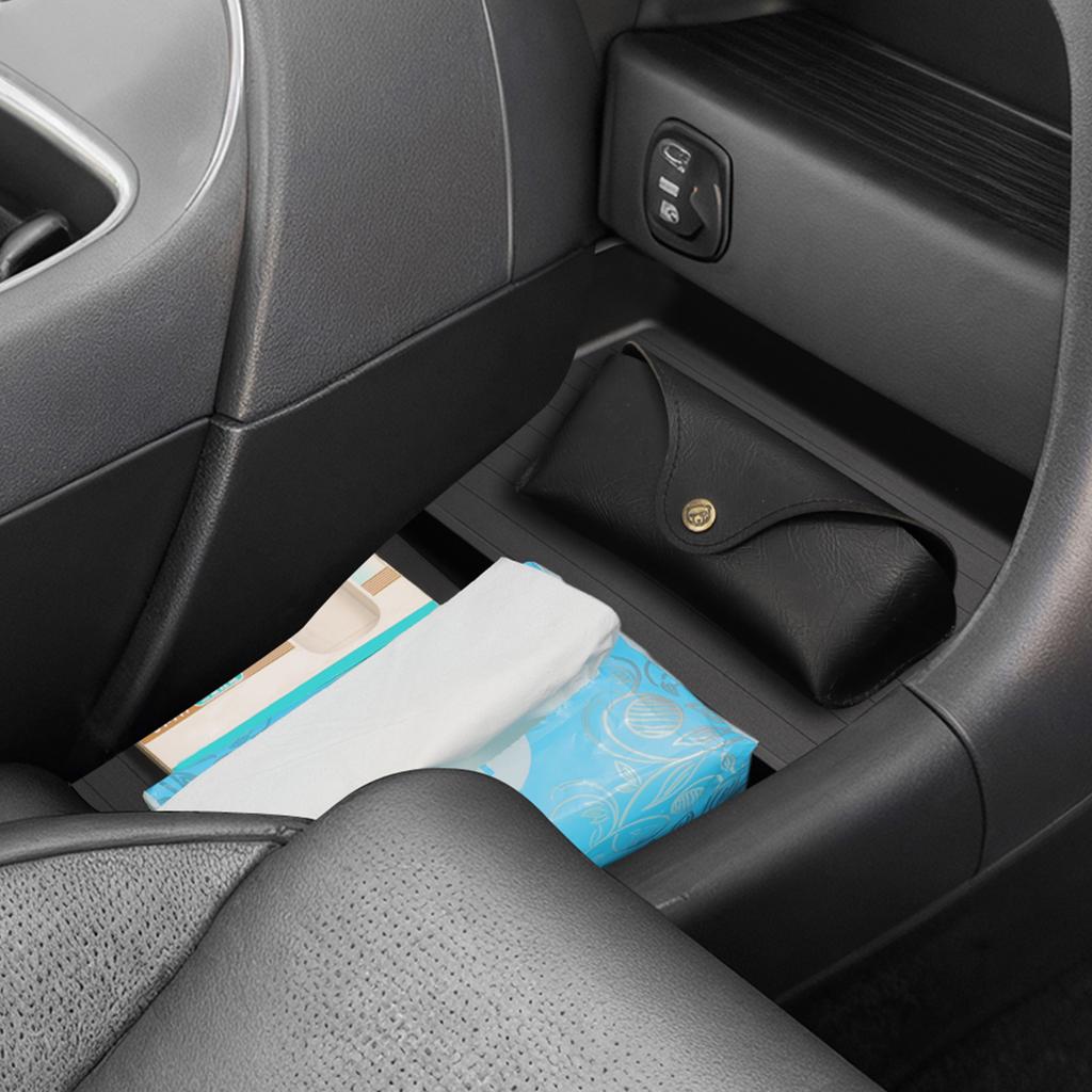 For Hyundai Palisade  Tpe Center Console Lower Layer Storage Box Central Tray Organizer Car Interior Accessories