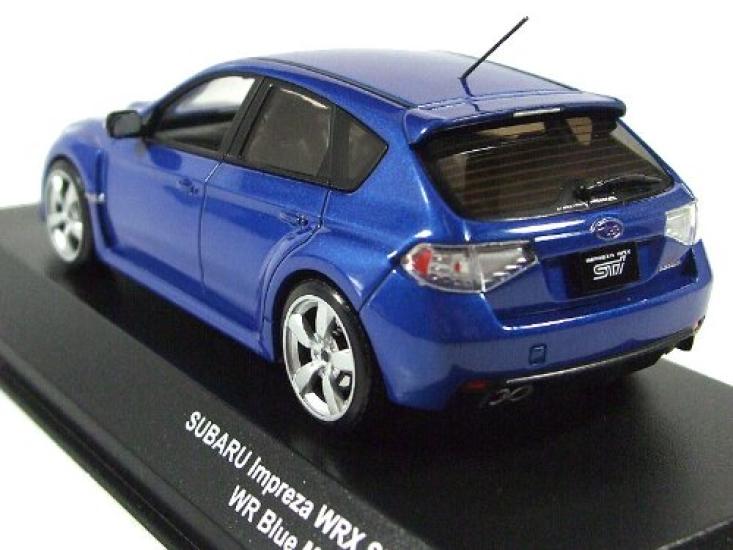 Kyosho Subaru Impreza WRX STI 2008 WR Blue Mica 1/43 JC57003BM