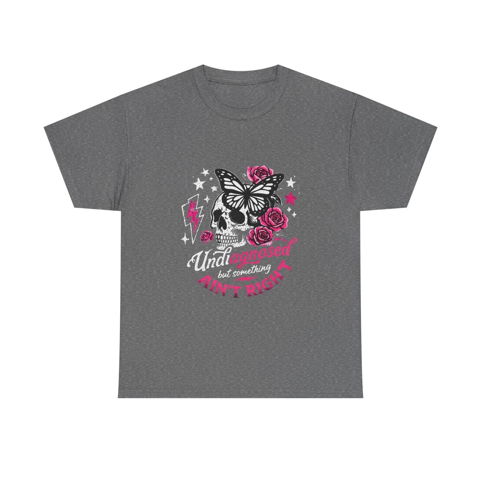 Agnosed Ain t Right butterfly tee | Skull, roses, punk XL