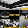 4M Rubber Seal Strip Car Front Rear Side Window Trim Edge Moulding Weatherstrip for Peugeot 206 207 208 3008 308 307 407